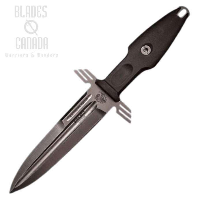 Extrema Ratio ERMES Ordinanza Fixed Blade Knife, Bohler N690 Satin, FRN Black